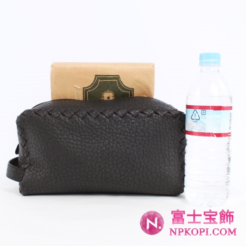 Bottega Veneta/ボッテガ・ヴェネタ トロレザー セカンドバッグ チョコレートブラウン 174361VQ1612008【2011年秋冬新作】 